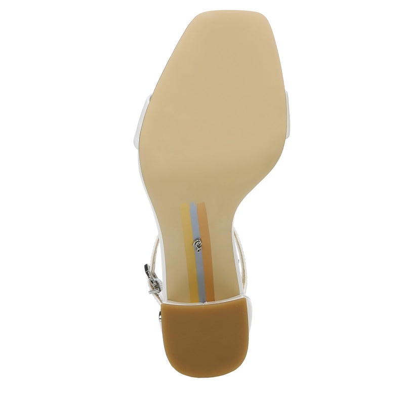 Sam Edelman Women's Daniella Sandals, Bright White, 8 Medium US - Image 4